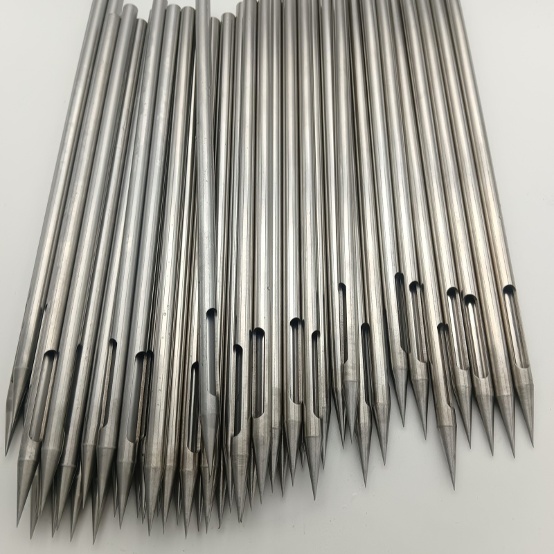 304 Stainless Steel Capillary Needle Tip Slot Electroplating