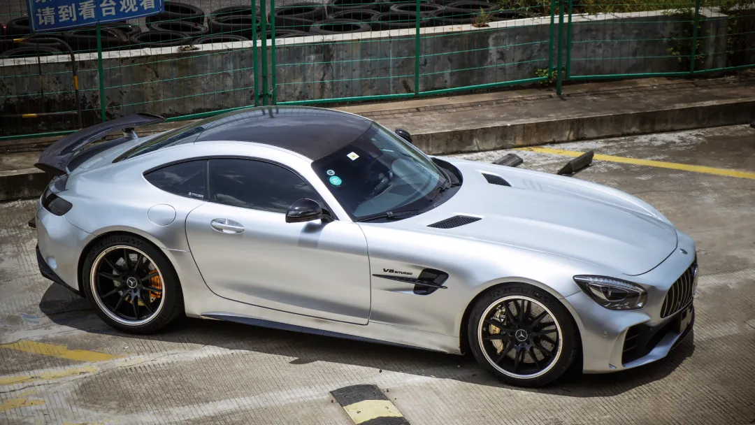 Frente de carreras de alto rendimiento freno 6 Calibre de pistón con SS Racing cerámica pastilla de freno para Mercedes-AMG original 20rim