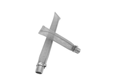 Food Grade 16 Inch Stainless Steel Filter Tube Woven Mesh 0.21mm