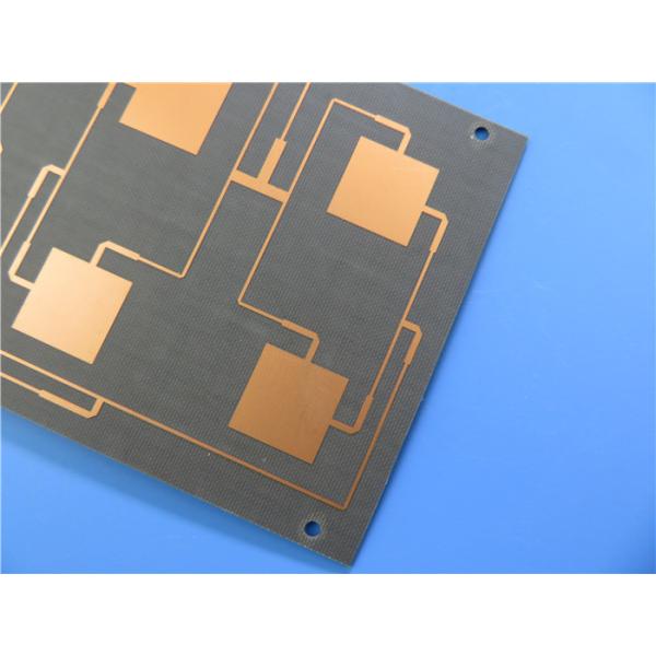Compuestos de PTFE de vidrio de alta frecuencia placas de circuito de PCB 60mil TLY-5Z