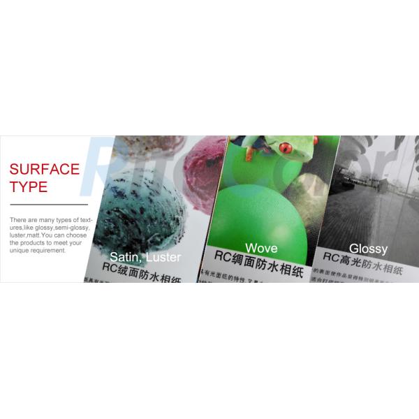 Ultra Premium Luster Inkjet Photo Paper Roll 270gsm Super White for Aqueous Ink