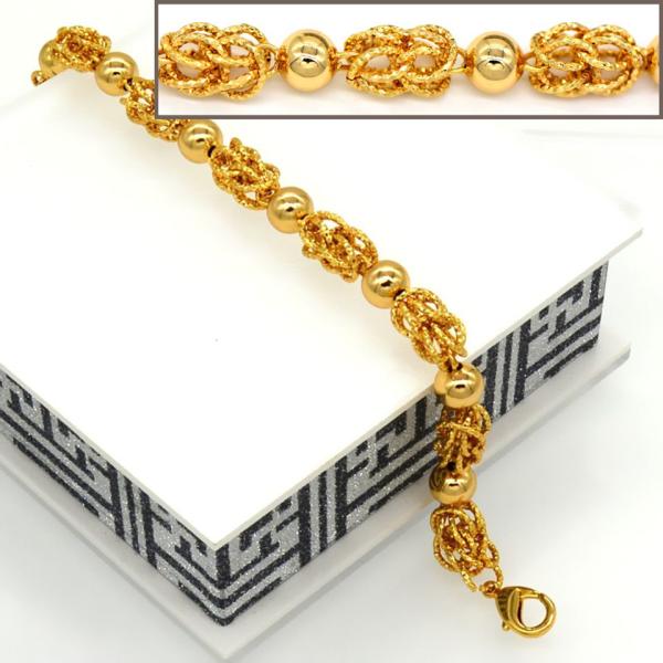 Hot Selling items Fashion jewelry Men or Womans bracelet Bangle 18K Real Gold Plated Link
