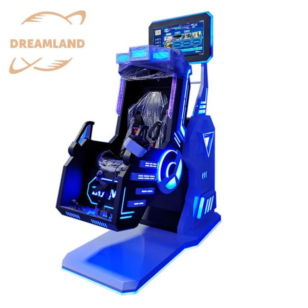 Hot selling modern design 150KGVR flight simulator play room 360 degree 9D VR sports chair