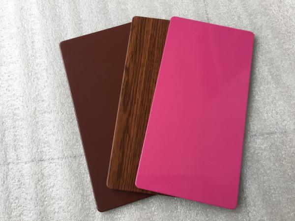 Painéis de sanduíche isolados alumínio da pintura de PVDF, painéis de revestimento exteriores da construção