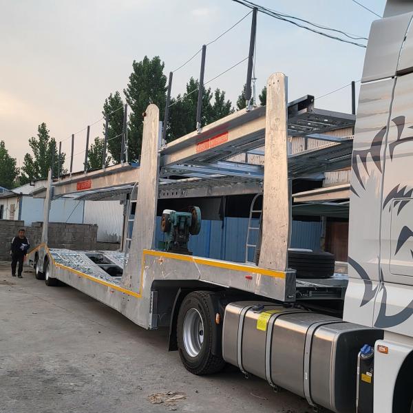 China AND car trailer 2/3 axle car carrier trailer 6-8 car trailer