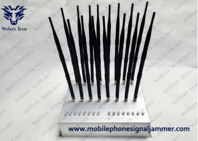 New Type 18 Antennas Full Bands Adjustable  Powerful GPS WIFI5.8G 3G 4G All Cell Phone Signal Jammer