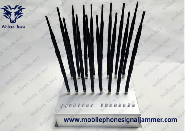 New Type 18 Antennas Full Bands Adjustable  Powerful GPS WIFI5.8G 3G 4G All Cell Phone Signal Jammer