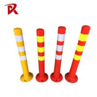 75cm Outdoor Road Safety Warning Durable Pu Plastic Traffic Warning Post