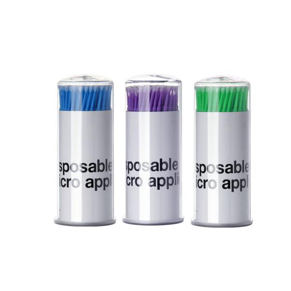 Colle jetable de nettoyage de cil enlevant des outils de tampon de coton de bâton de beauté