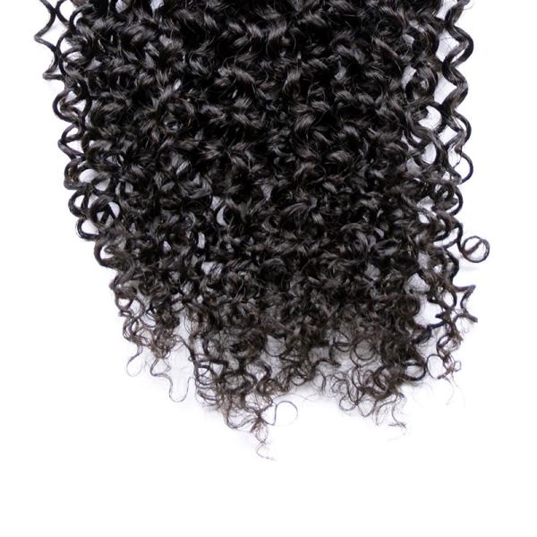 Full Cuticle 100%Virgin Human Hair Weave Kinky Curly Hair Bundle No Tangle