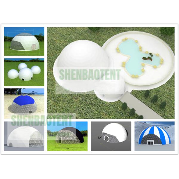 Outside Festival Geo Dome Tent 1000-2000 People Seats Big Event Stable