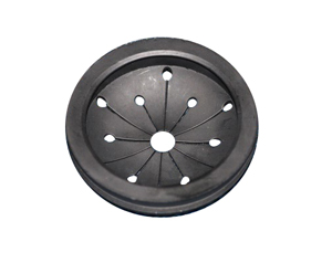 splash guard or sink baffle for kitchen food waste disposer