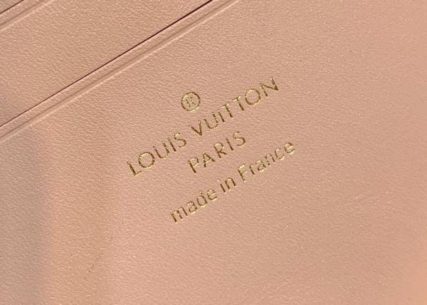 M63905 Silk-Screen Pochette Double Zip Luxury Chain Bag Genunie Leather And Carvas Luxury Chain Bag Small Cross-Body Bag