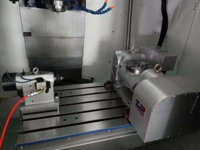 Tjr Tilting Index 5 Axis CNC Machine Rotary Table 0.001mm Transmission Mechanism