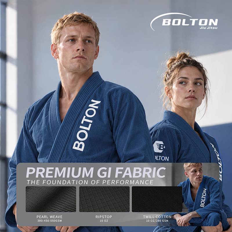 Lightweight BJJ KIMONO crafted for superior mobility and durability during Brazilian Jiu Jitsu training and competition