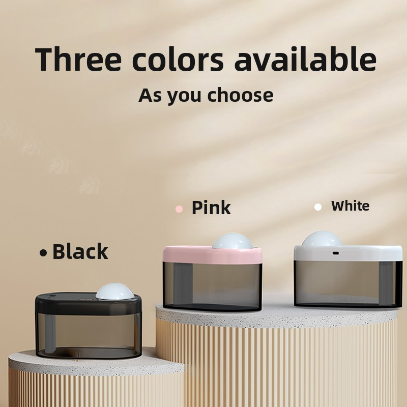 1200mAh Battery Ultrasonic Air Humidifier Home Use With Starry Sky Projection Lamp