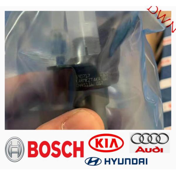 Inyector piezoeléctrico 0445116017 del motor del combustible diesel de BOSCH 0445116018 para el motor de Audi Q7 del solanto de Hyundai kia