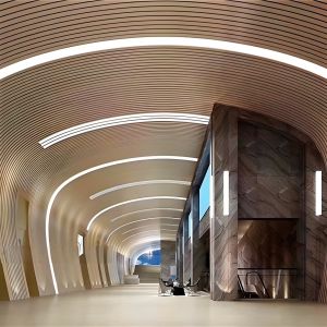 Металлический алюминиевый оптовый декоративный потолочный профиль