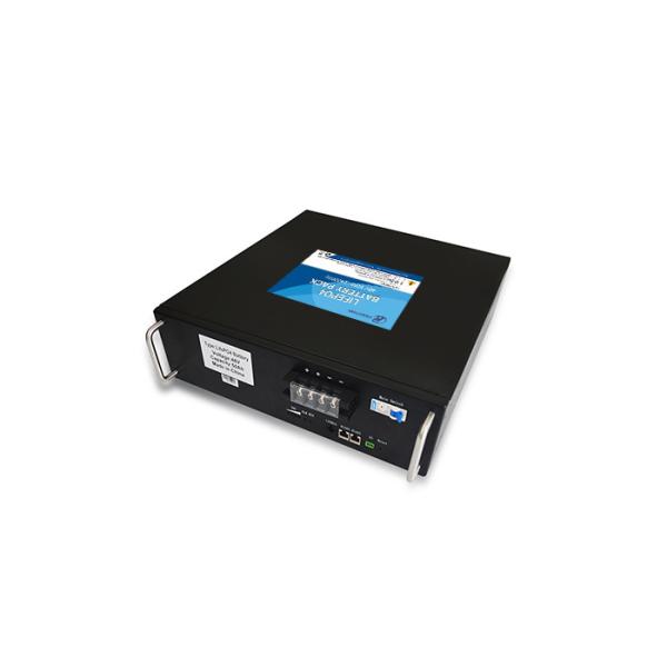 50Ah LiFePO4 Telecom Lithium Battery with IO Link High Safety for Base Station