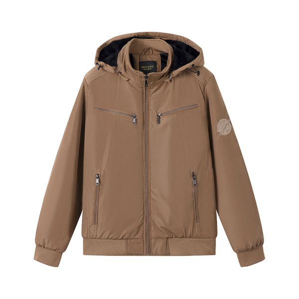 280 gsm Water-resistant Fleece Lined Workwear Jacket for Winter with NASA Embroidery