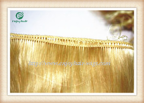 Hand tied weaviing Malaysian virgin remy hair, weaves hair extension no shedding no tangle