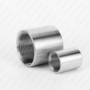 Acoplamiento roscado hembra de acero inoxidable ASTM A312 A249 A269