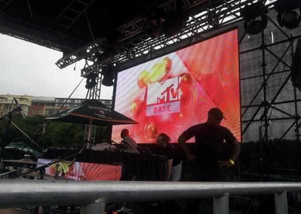 P4 AC85V 1R1G1B Outdoor Rental LED Display CB IECEE SASO Approval