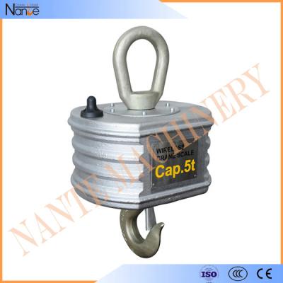 Accurate Digital Crane Weighing Scale ABS Indicator Fixed Shackle Capacity 1t - 5t
