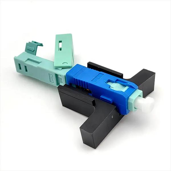 SC APC UPC оптического волокна одиночного режима соединителя волокна сборки на месте быстрый
