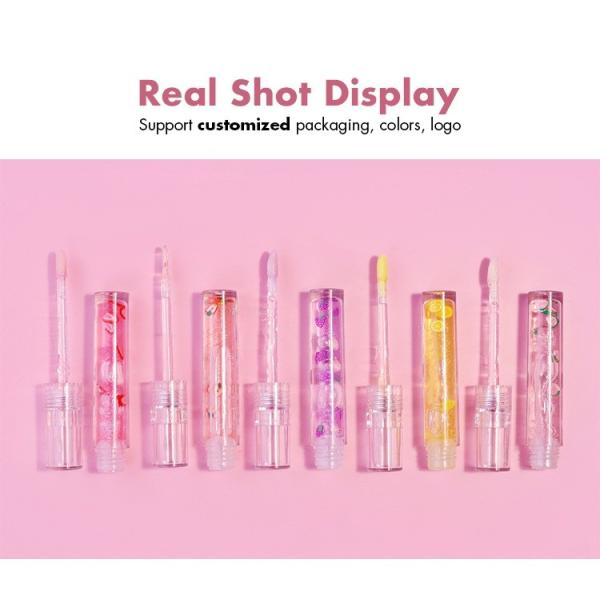 Tube Packaging Shimmer Hydrating Lip Oils Kids Lip Oil 3.5ml