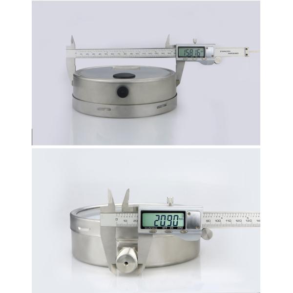 Customized OEM Support Y160BF 150mm 304ss High Pressure Gauges for Oxygen Gas Liquid Oil