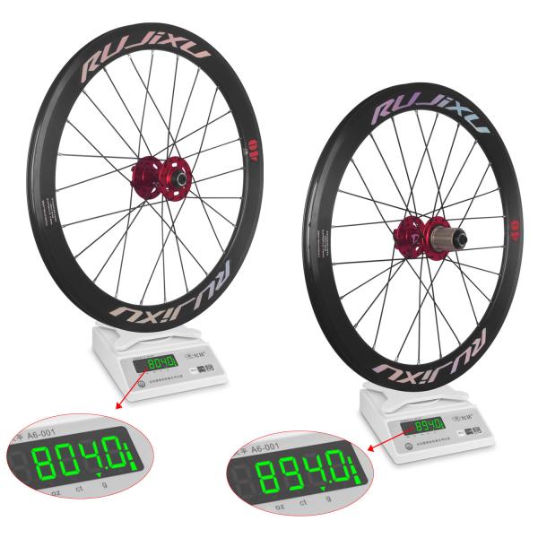 Aluminum Alloy 20 Inch 451 Wheelset UD Finishing 24 / 24H 40mm Rim Depth