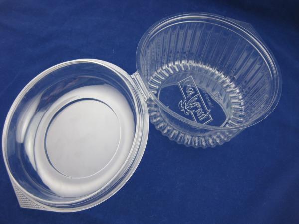Food Grade Plastic PET Biodegradable Clamshell Food Containers 8oz 12oz 16oz
