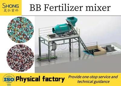 Capacity 1-10t/h Custom Fertilizer Granulator For Fertilizer Blending