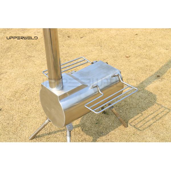 Портативная плита из дров для гриля из нержавеющей стали Наружная плита для приготовления пищи в лагерях