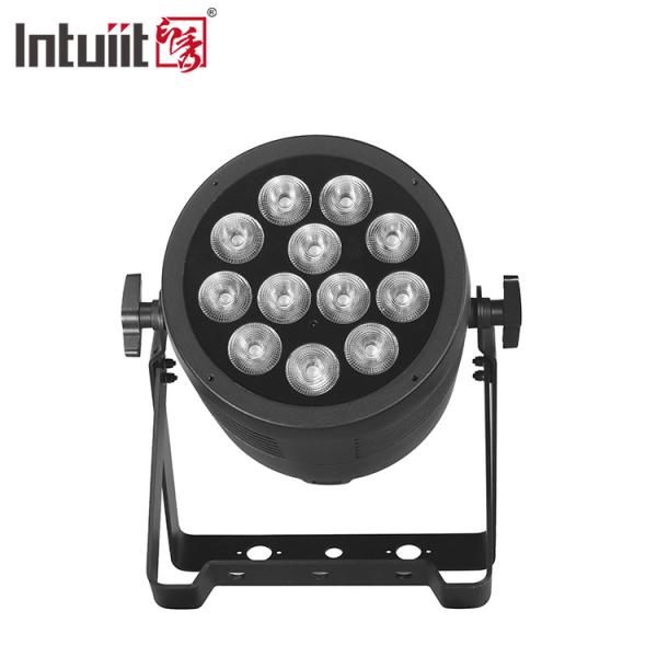 12x20W RGBWAUV 6in1 DMX Control LED Par Light Dj Club Stage Lights