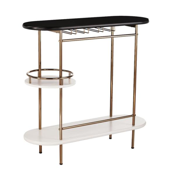 Hotel Serving Dining Room Bar Cart For Apartment Commercial