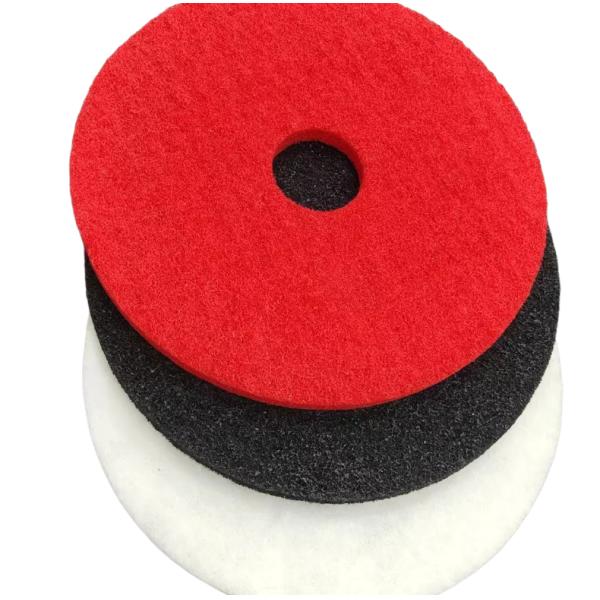 Hospital Grade Microfiber Cleaning Pad Circular For Medical Equipment