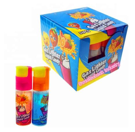 Multi Color Liquid Spray Candy Sweet Lighter Shape For Supermarket / Shop