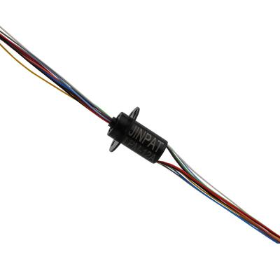 Anel de deslizamento elétrico compacto de 12 circuitos LPM-12A