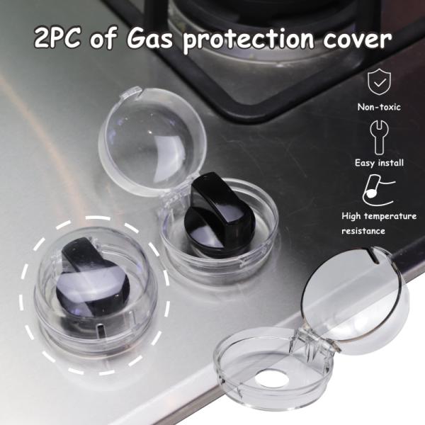 Plastic stove oven knob cover baby kitchen safety gas protector
