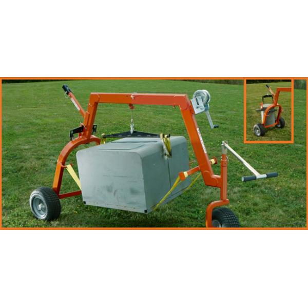 Powerline Tools P-HA0080 Transformer Dolly with Winch 1000lb Capacity