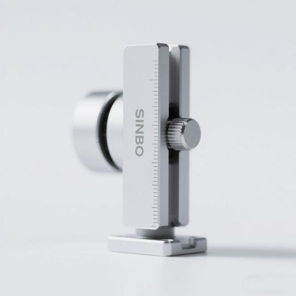 Depth Camera Pitch Adjustment Mount High Precision Angle Control Rigid Structure for Service Robot Perception Navigation Module