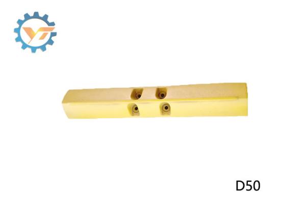 Assemblée de chaussure de voie de jaune de chaussure de marais du bouteur D50 pour les pièces de rechange de terrassement