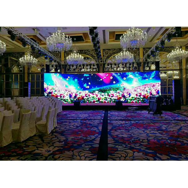 2500cd HD LED Video Wall , P3mm Indoor Advertising Screens