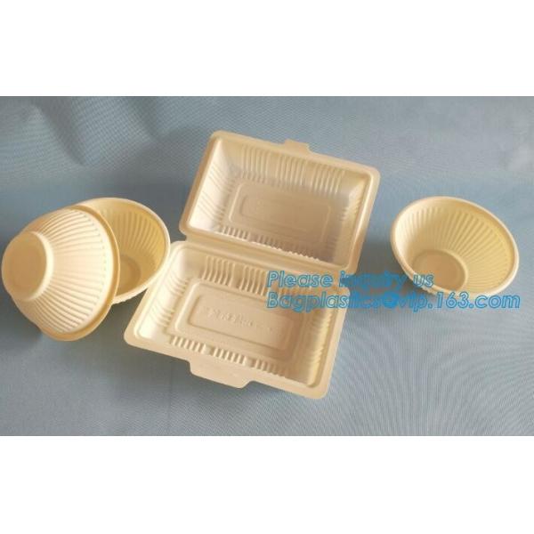 Disposable Bagasse Pulp Biodegradable Ice Cream Corn Starch Bowl Packaging For Food,Biodegradable corn starch bowl for s