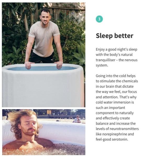 Outdoor Inflatable Ice Bath Tub