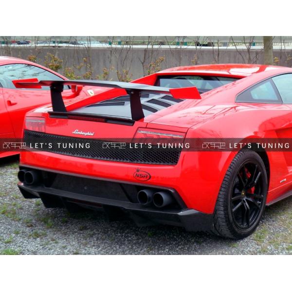 Pour Lamborghini Gallardo LP550 560 570 Spoiler en fibre de carbone Gallardo LP550 560 570 Spoiler de style SUPER TROFEO amélioré