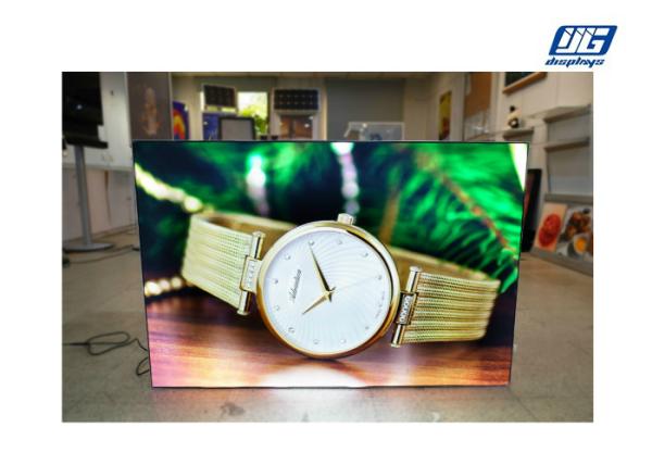 Backlit Aluminum Material Snap Frame Light Box / Frameless Fabric Picture Frame For Advertising