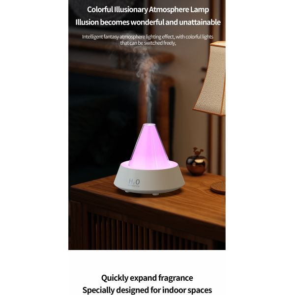 Ultrasonic Aroma Diffuser And Humidifier With Silent Operation Ultrasonic Humidifier